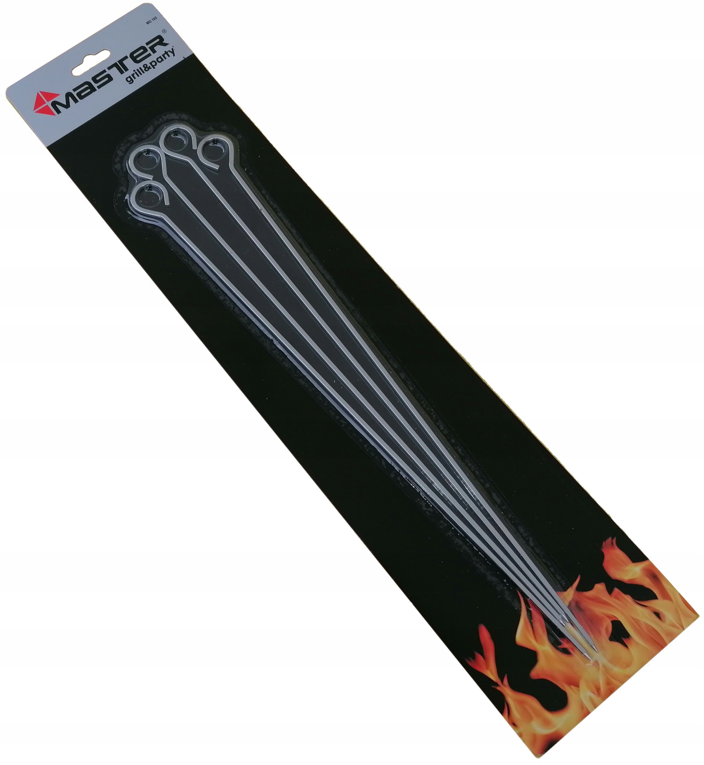 SZPIKULCE PATYKI DO SZASZŁYKÓW GRILL 38CM 4 SZT Kod producenta 5904619383699