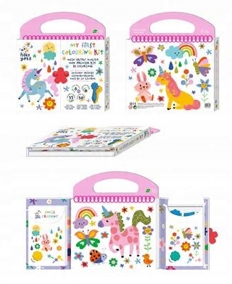 Školní potřeby pro žáka Školní Výbava pro vybarvování pro děti Set