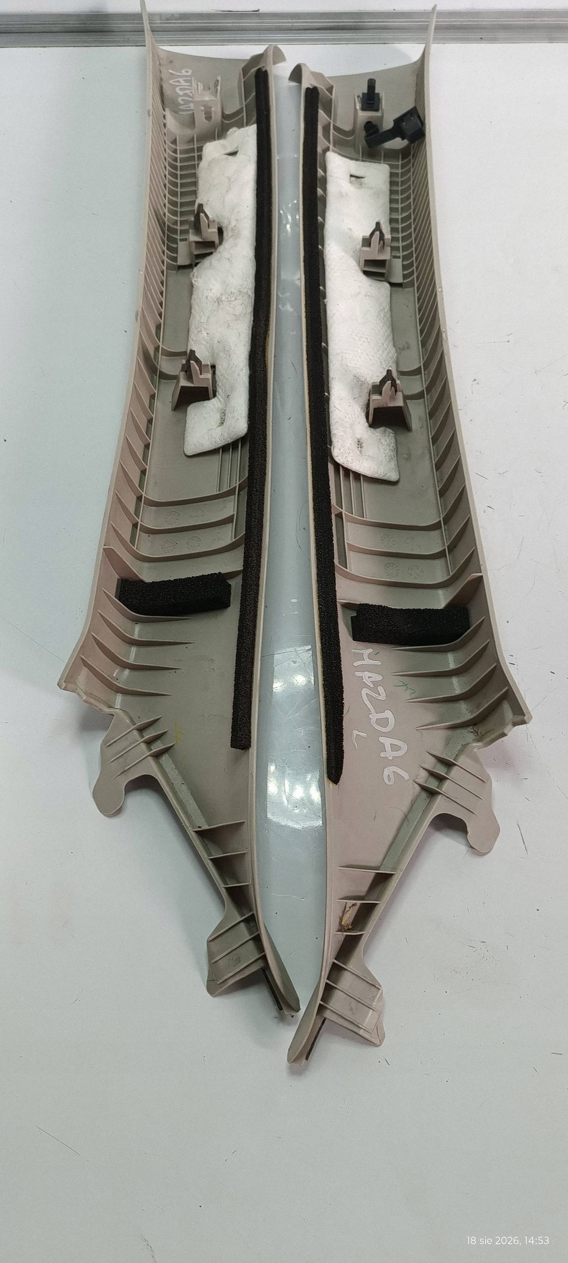 cover pillar A right MAZDA 6 VI right side GHP9-68161 2013R