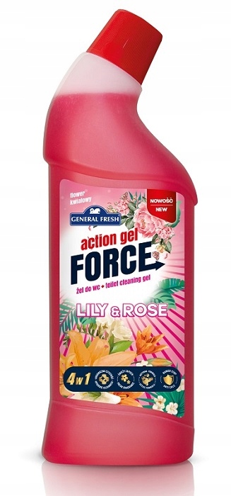 

General Fresh Action Gel Force Żel do Wc kwiatowy