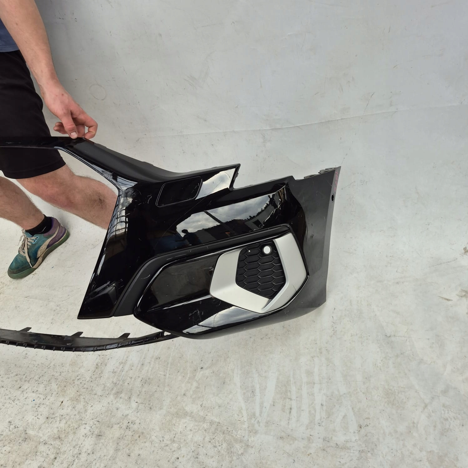 AUDI A3 IV 4 8Y 20-24 bumper front front washer PDC