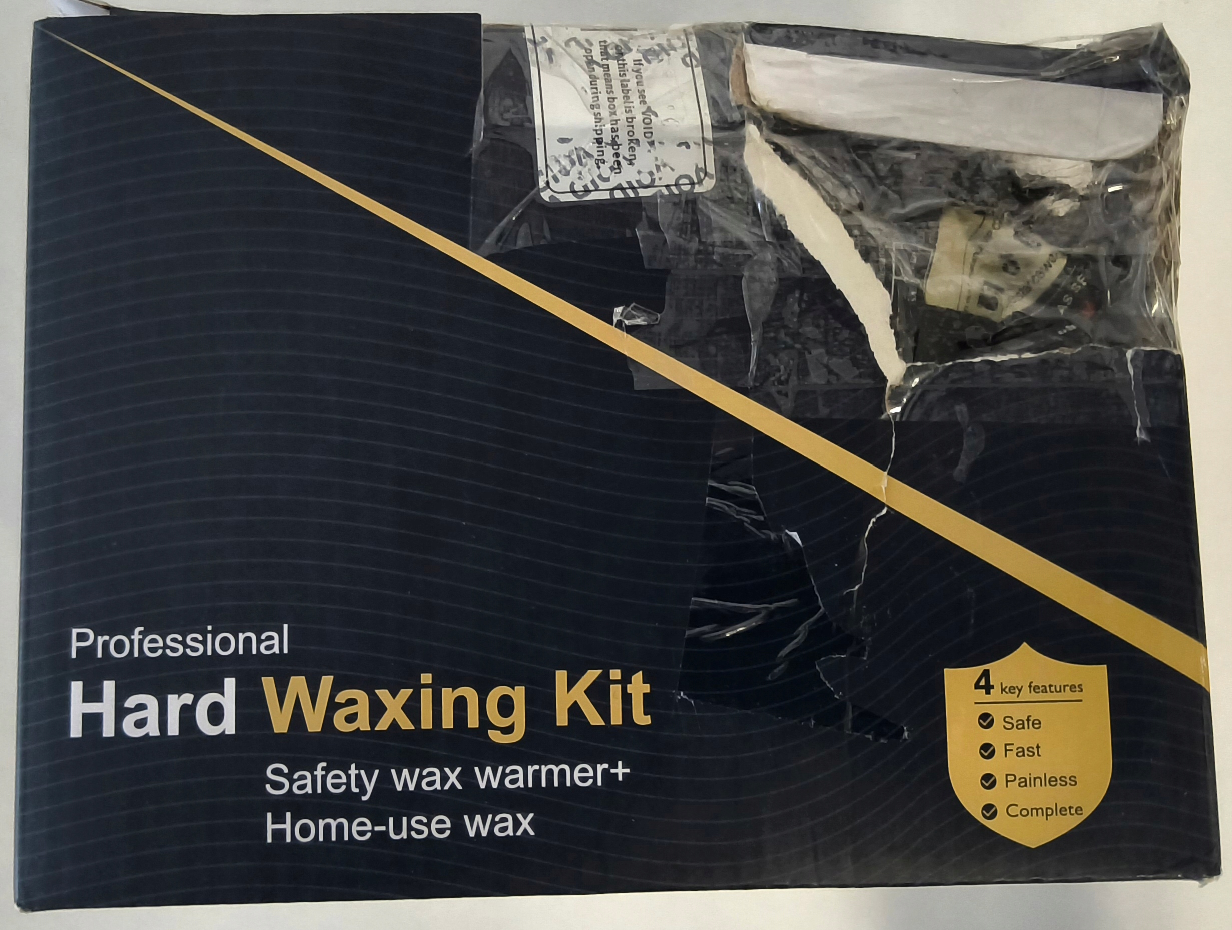 Sada pro depilaci voskem Lifstance Hard Waxing Kit ohřívač Defect