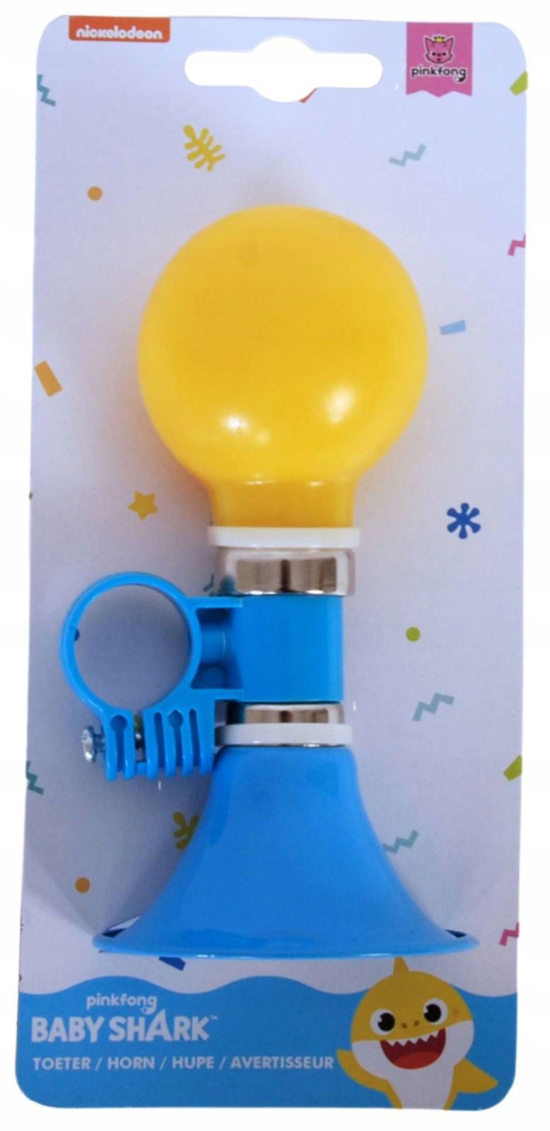 BABY SHARK TRĄBKA ROWEROWA DZWONEK PISZCZAŁKA Kod producenta 957