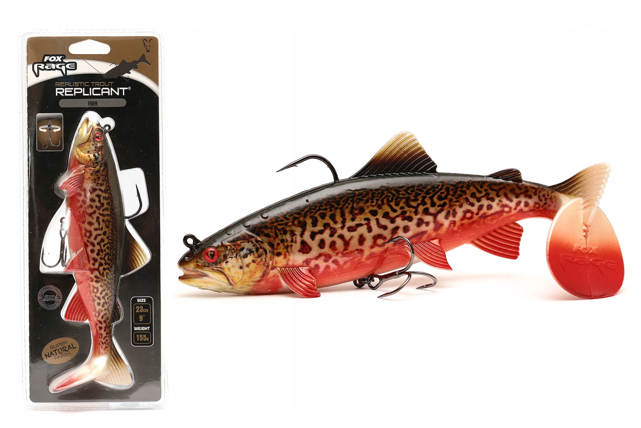 Uzbrojona Guma Fox Realistic Trout Sntt