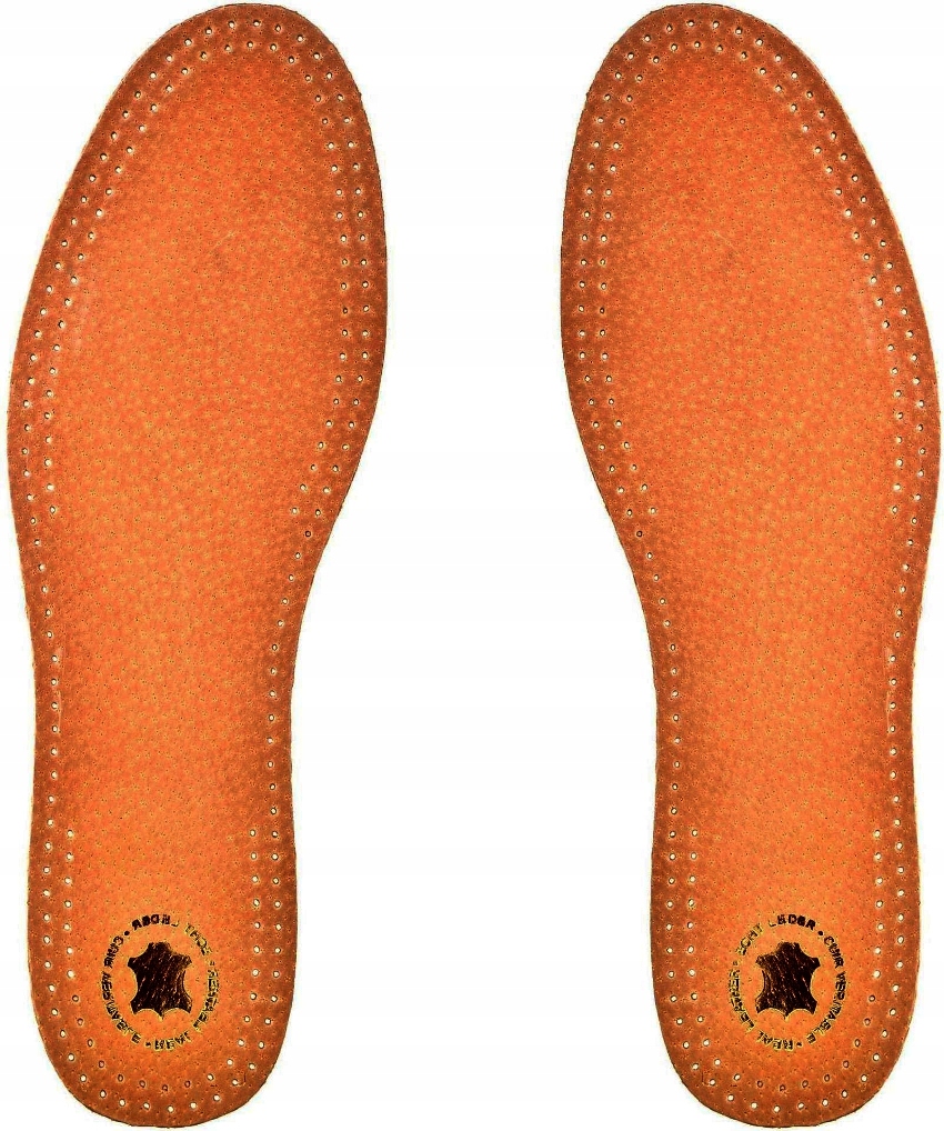 G10-73 WKLEJANE WKŁADKI DO BUTÓW SKÓRA NATURALN 43 Marka inna