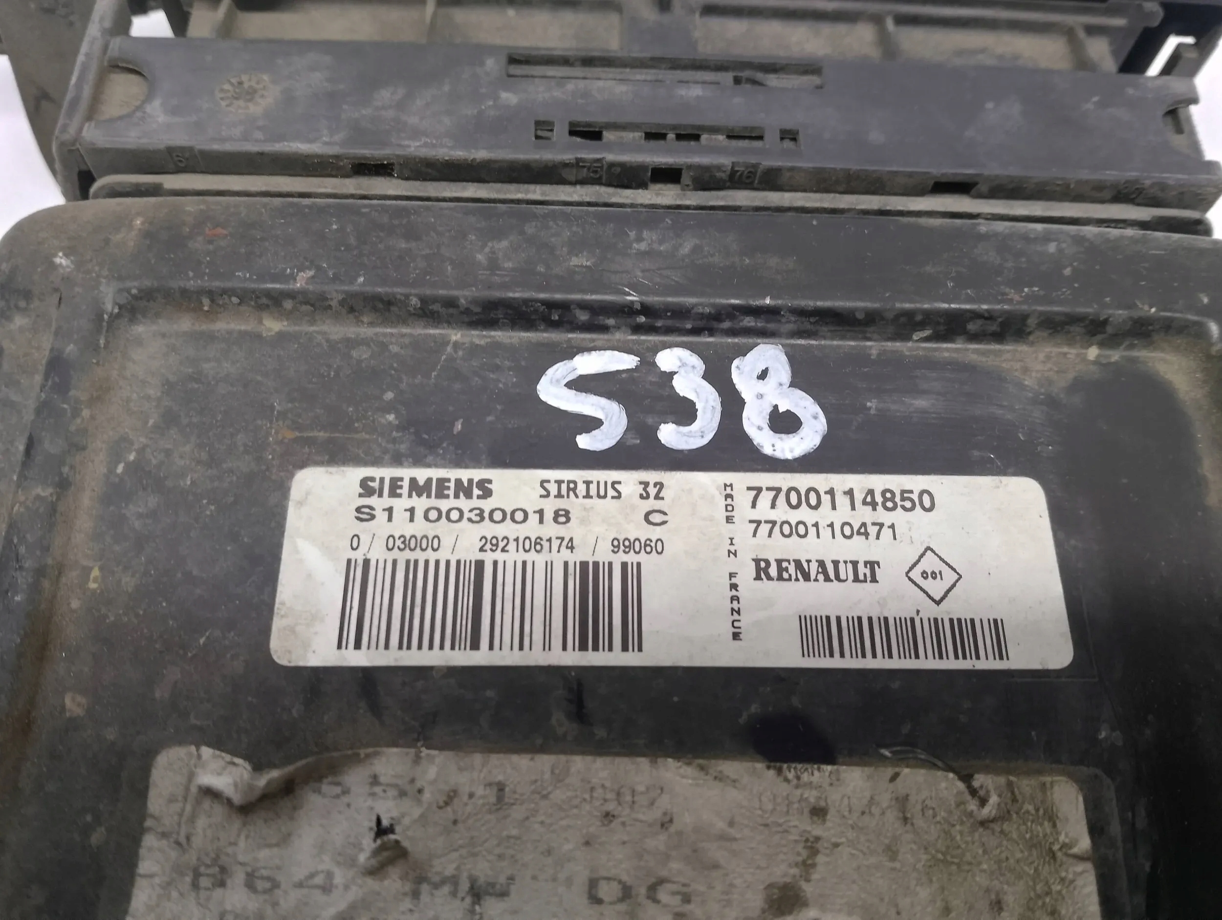 computer control unit of the engine Renault S110030018C 7700114850 7700110471