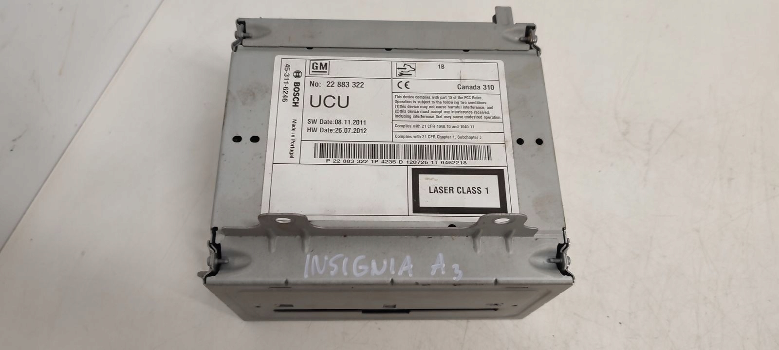 Radio Navigation Opel Insignia A 2,0 CDTI