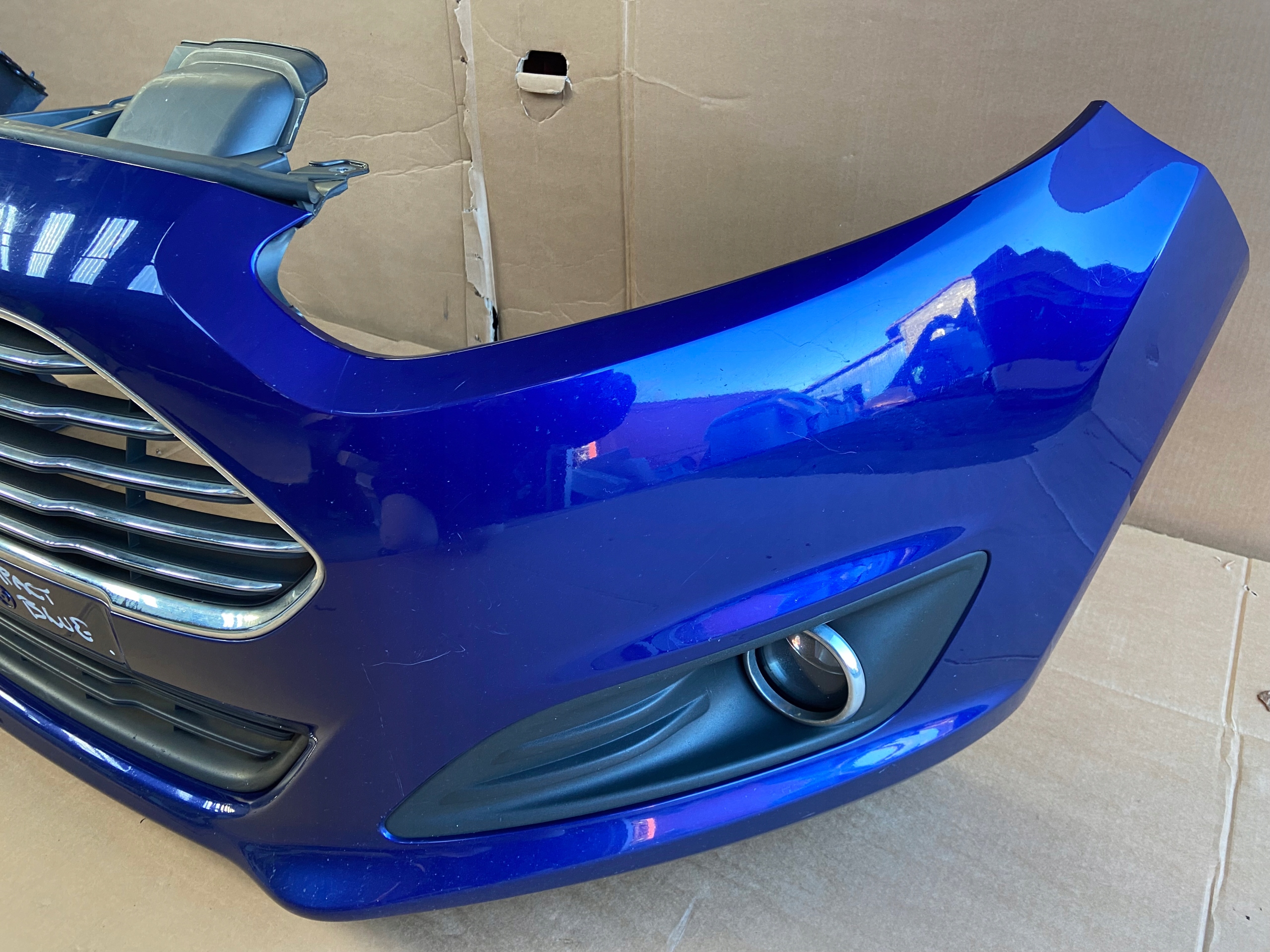 FORD FIESTA MK7 LIFT bumper 2012-2017 DEEP IMPACT BLUE original