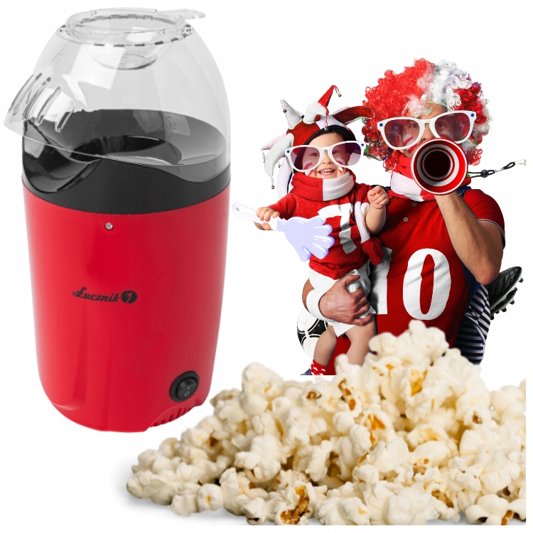

Domowa maszyna urządzenie do popcornu bez tłuszczu