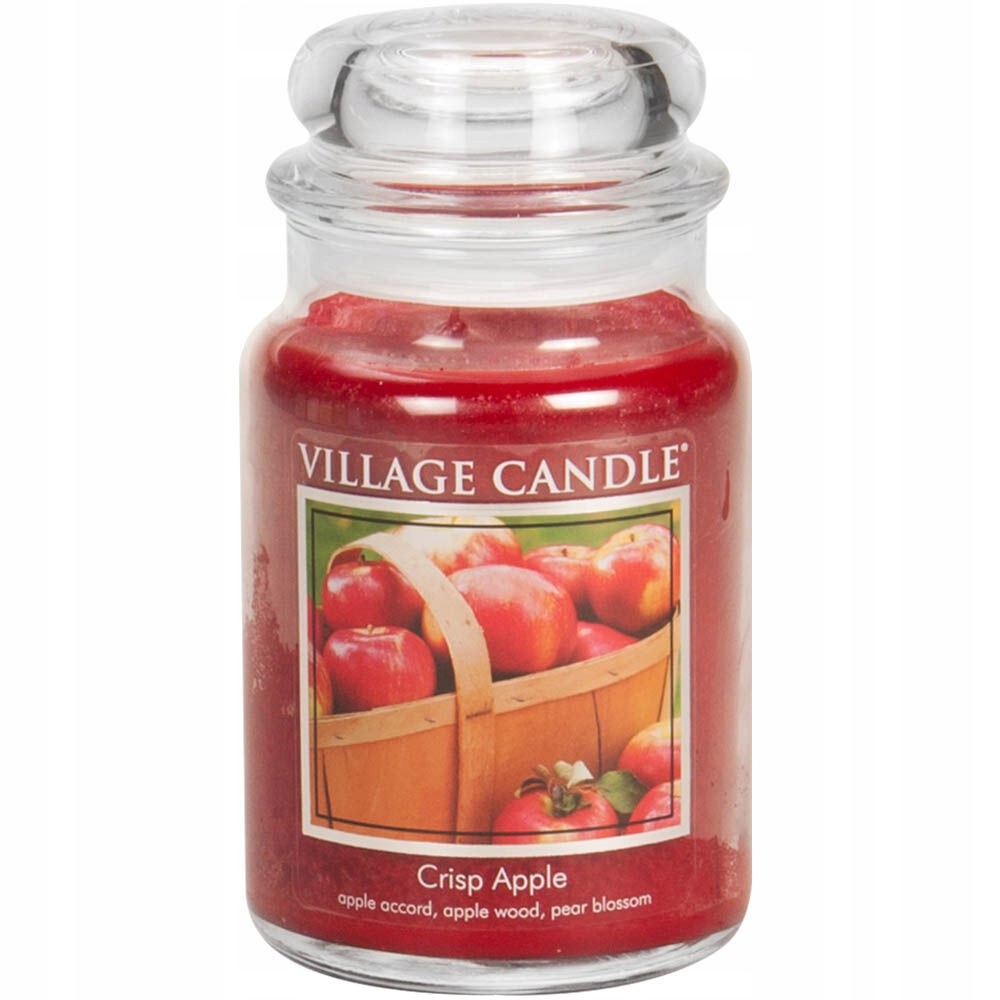 Velká svíčka Crisp pro Apple Village Candle