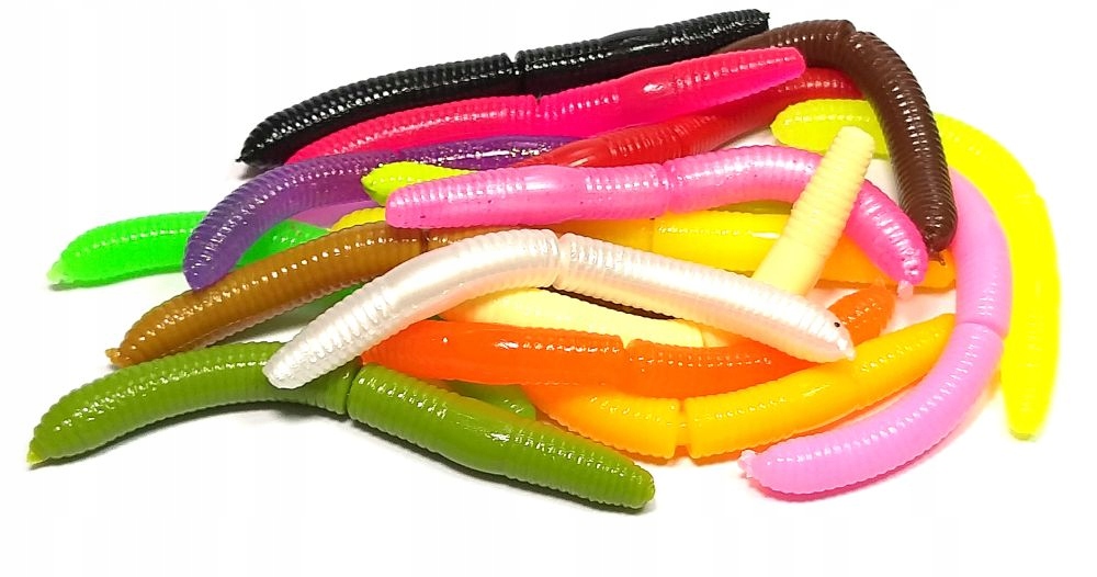 

Guma Libra Lures Fatty'Dworm 75mm Krill na pstrągi