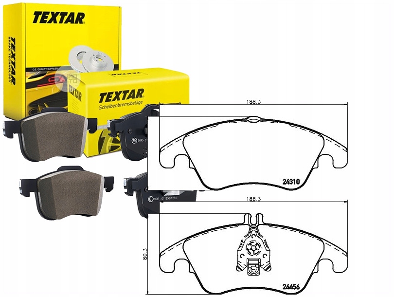 TEX2431001 Kostky Ham. Db Přední W204 280-350/W212/ Asistent řidiče #33