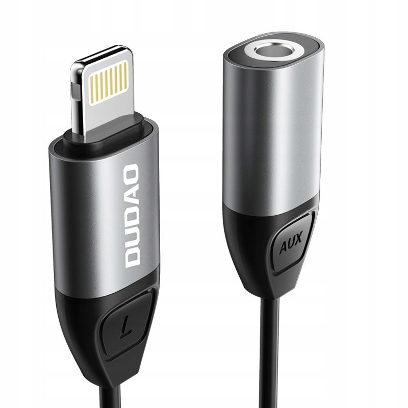 

Dudao adapter ze złącza Lightning na 3,5 mm jack