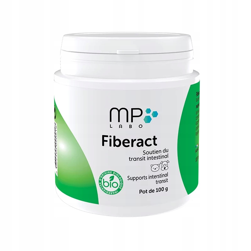 Błonnik dla psa, dla kota Mp Labo Fiberact (psyllium) proszek 100g