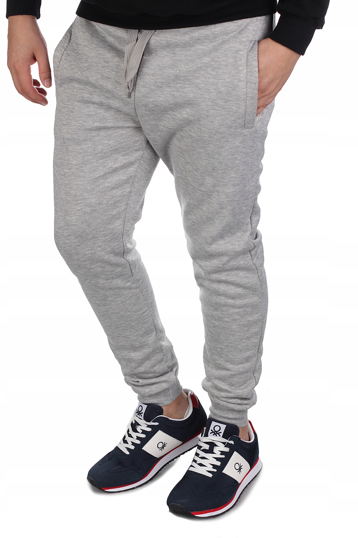 SPODNIE DRESOWE MĘSKIE CIEPŁE DRESY DR5_XL Marka inna