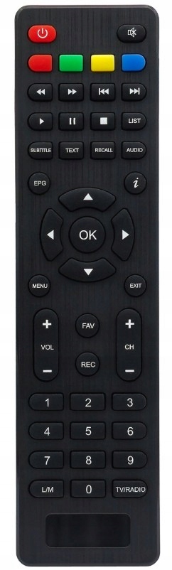 Pilot RCU76 do dekodera ferguson Ariva T75 / RCU76 / RCU 76