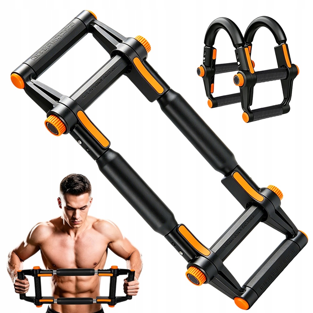 Przyrząd Do Ćwiczeń Ramion 3 W 1 Sprężyna U Klatka Barki Biceps Triceps