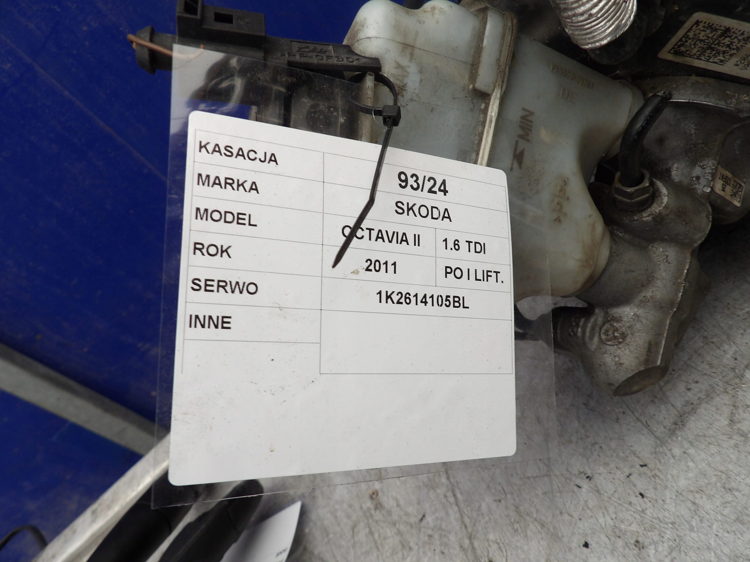 SKODA OCTAVIA II LIFT SERVO, POMPA 1,6TDI