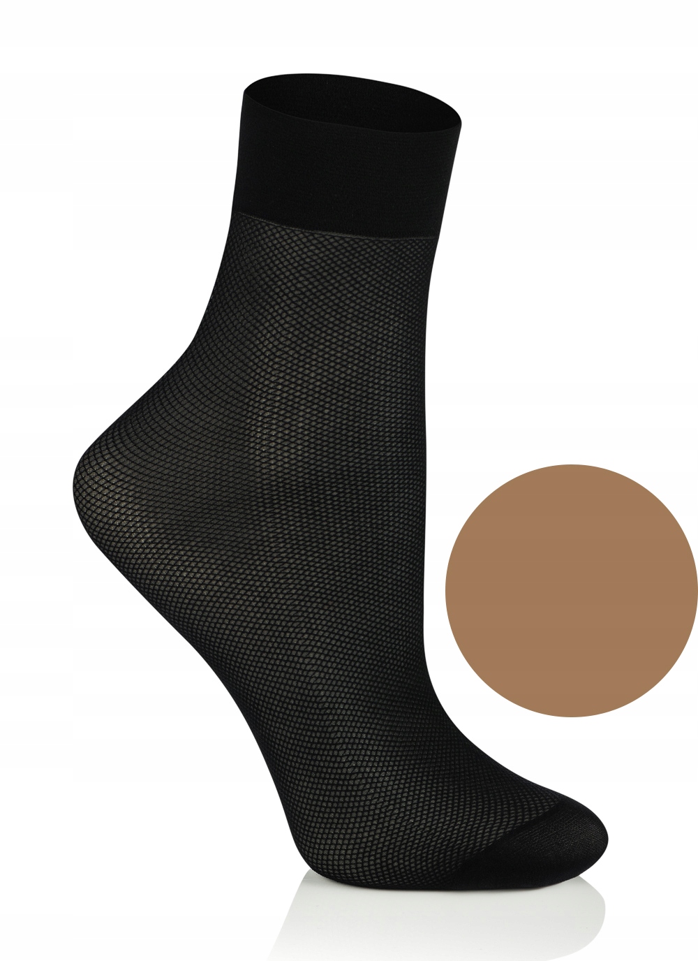

knittex Ada skarpetki Siateczkowe beż Uni