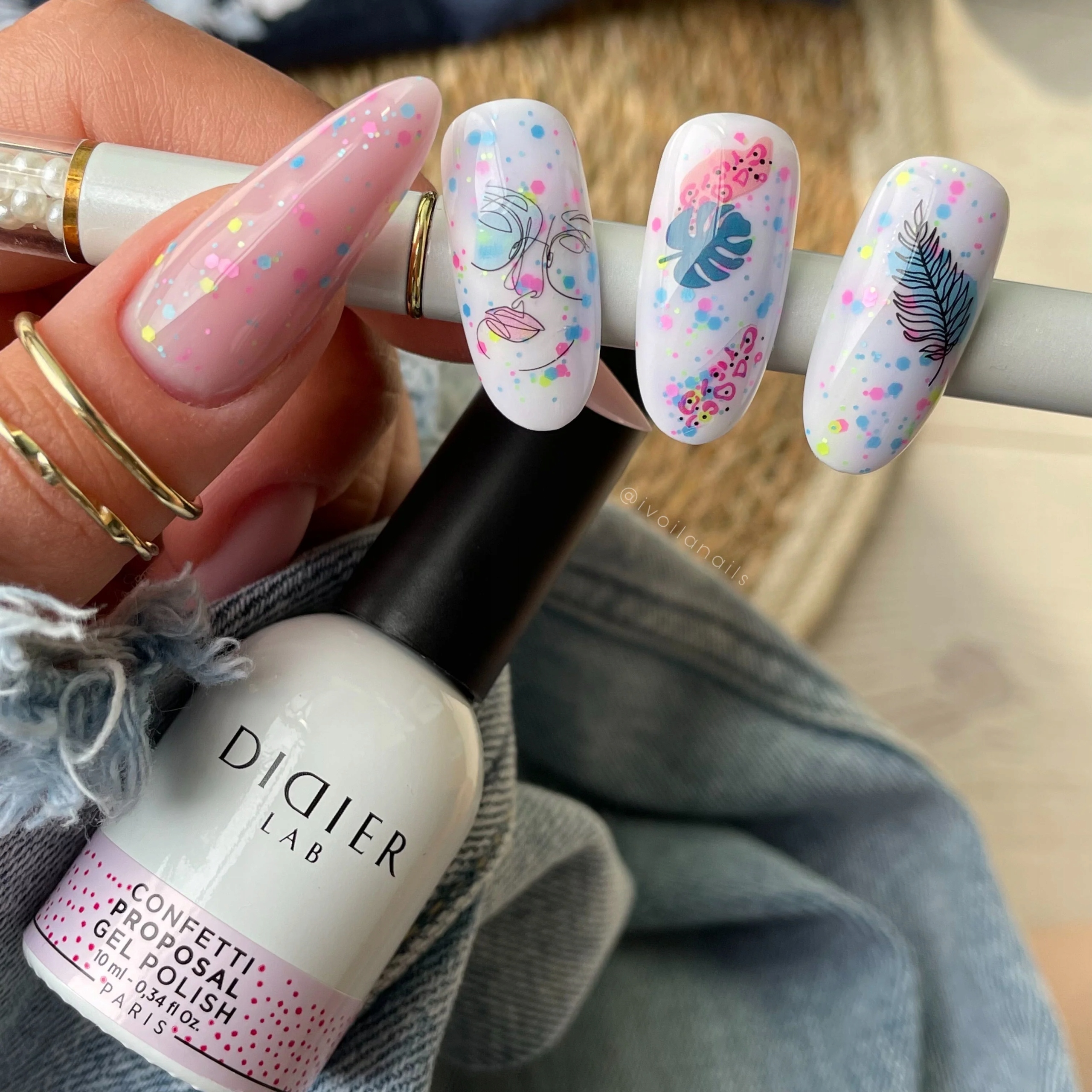 "Didier Lab", Confetti, Proposal, 10ml Kolor Zestawy