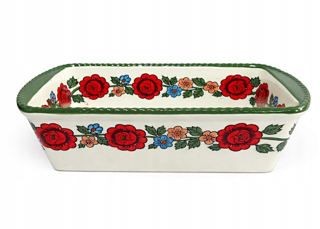 Forma Do Pieczenia Chleba na Pasztet Keks Ceramiczna Do Zapiekania 29cm