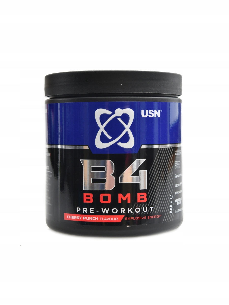 Usn B4 bomb extreme preworkout 300 g višeň