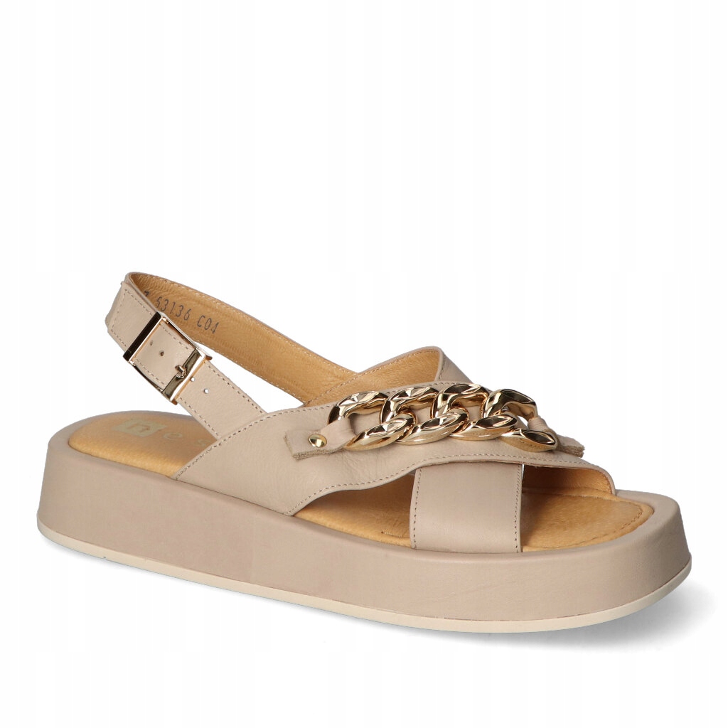 Sandály Nessi 22198 Béžová 02 lico 37