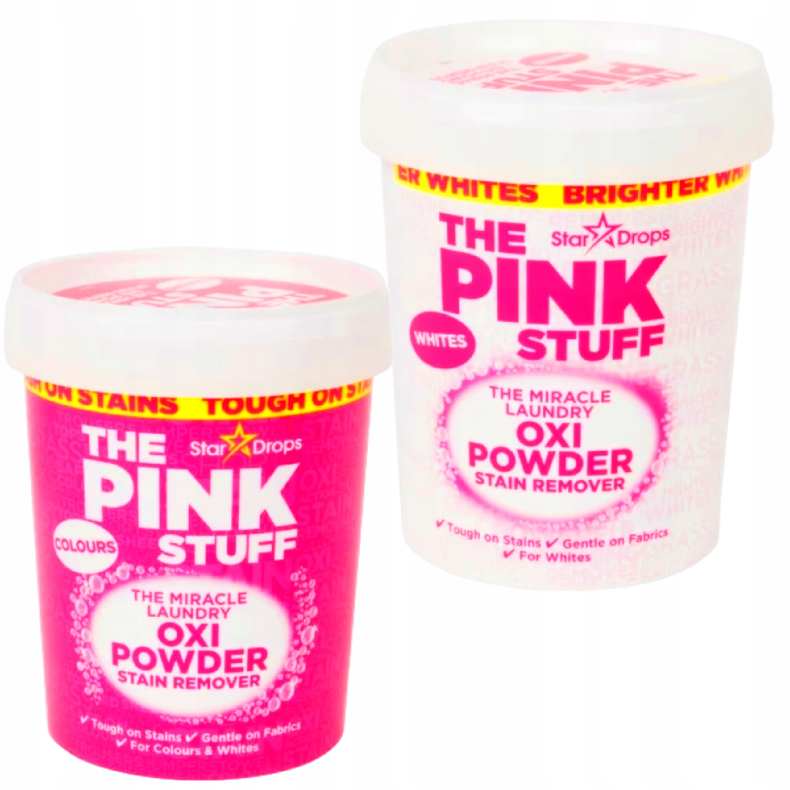 Levně The Pink Stuff Oxi Powder Odstraňovač Skvrn V Prášku Pro Bílé A Barevné Provedení 2 kg
