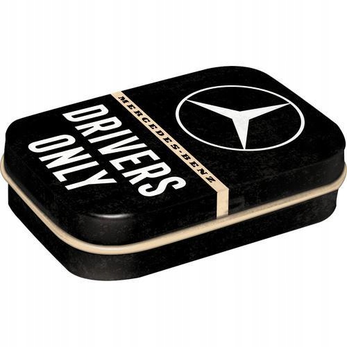 

Miętówki Mercedes-benz Drivers Only metal pudełko