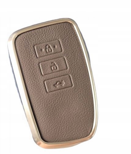 Etui obudowa na kluczyk do Lexus kolor Brązowy