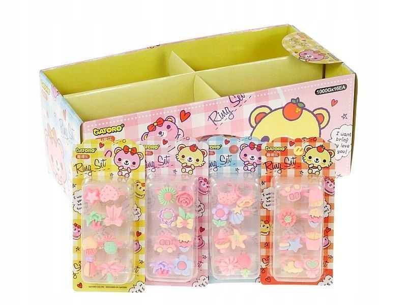 PIERŚCIONEK 8SZT, ADAR