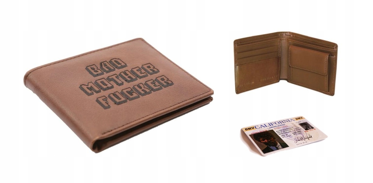 Portfel Pulp Fiction Bad Mother Fucker skóra bilon Tarantino Pl