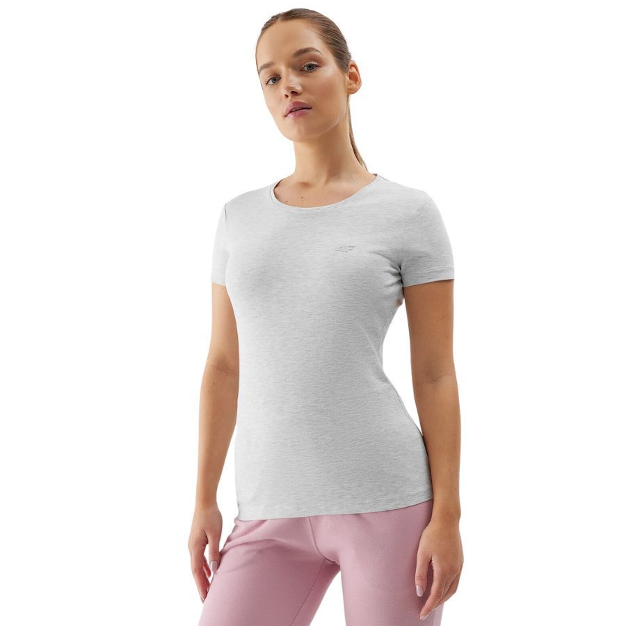 KOSZULKA DAMSKA 4F T-SHIRT SLIM PODKOSZULEK SPORTOWA NA CO DZIEŃ Marka 4F