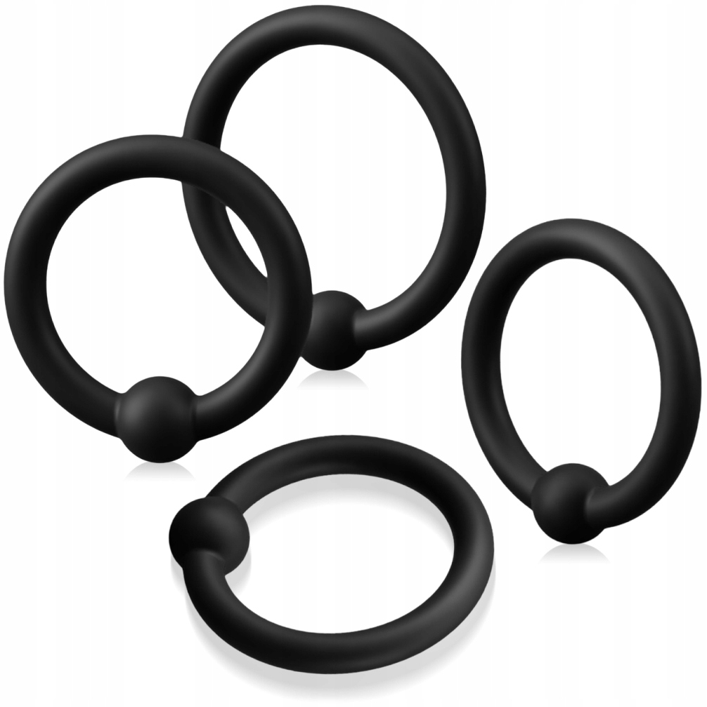 

Zestaw Pierścieni Erekcyjnych Cock Ring 4 Sztuki
