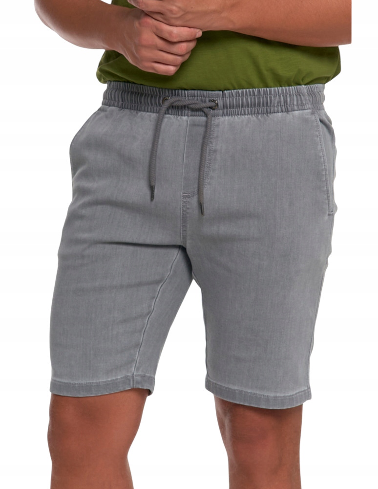 Męskie Szorty Dzianinowe Moraj Z Kieszeniami Na Lato 3XL