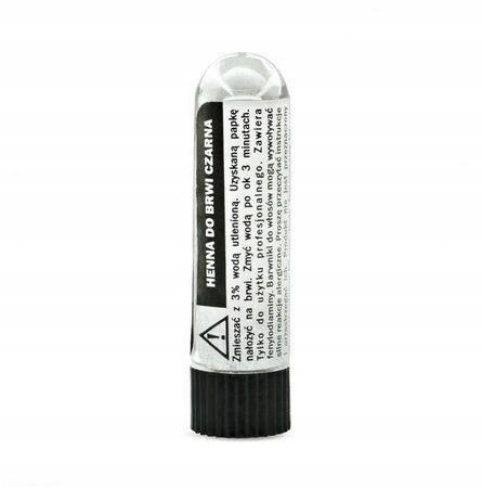 

Henna do brwi Kama czarny 1 ml