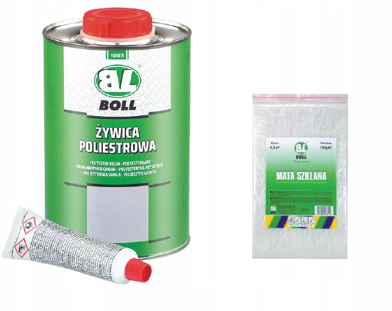 

Boll Zestaw Naprawczy Mata 1KG Żywica Utwardzacz