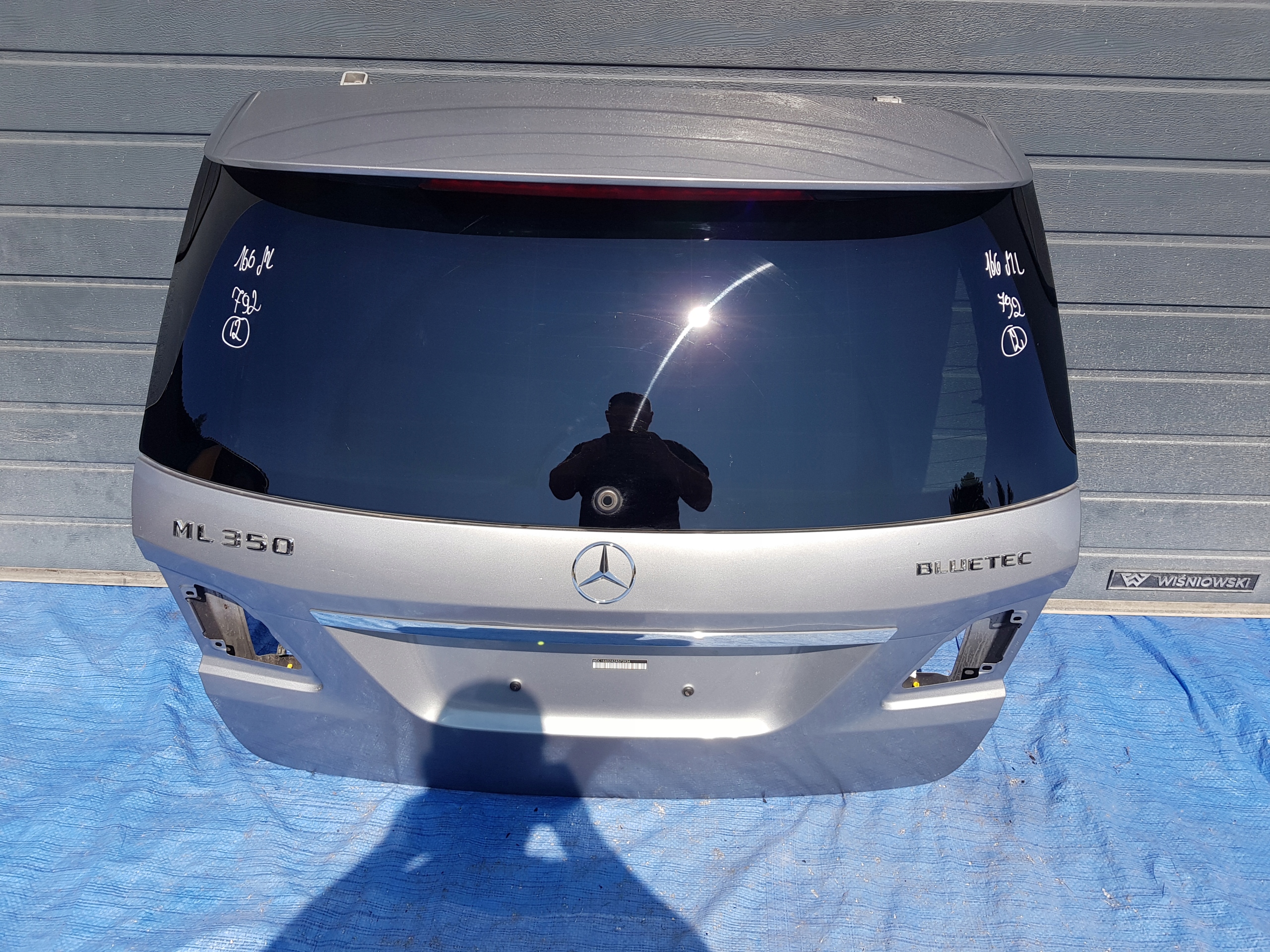 trunk door boot MERCEDES ML W166 792 C792