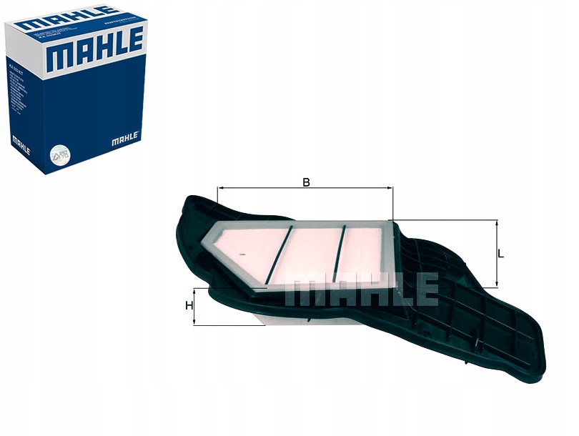 

Mahle Filtr Powietrza Mah, LX 1684/5