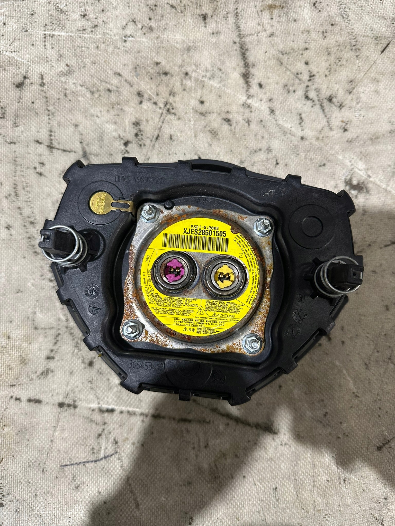 lenkrad MULTIFUNKCYJNA OPEL ASTRA H 13234175SBL