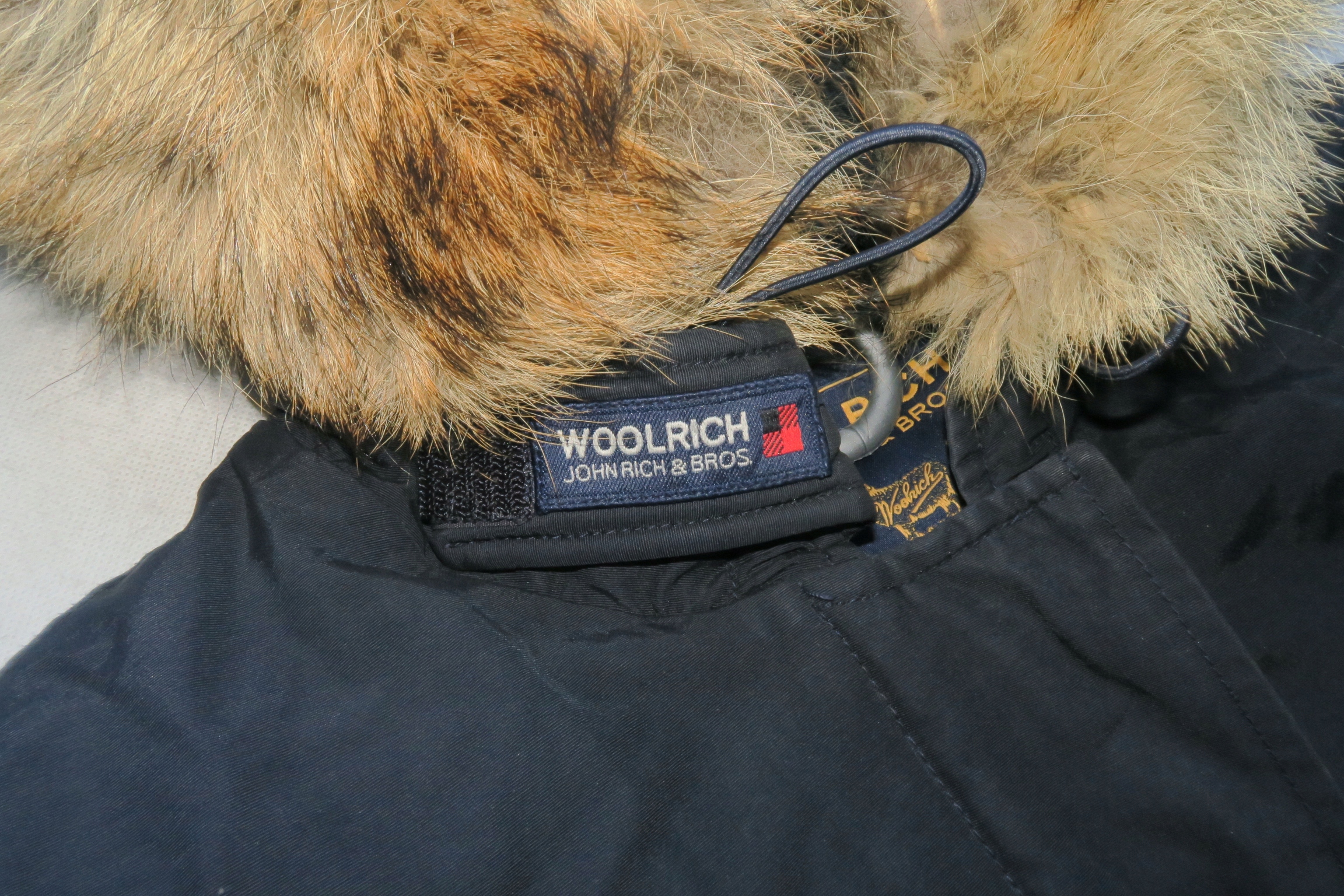 Woolrich kurtka puchowa porządna na zimę parka L 13542818844 - Allegro.pl