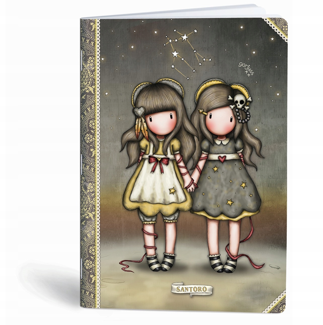 Zeszyt A4/40k kratka Gorjuss, Mar Mar 5611 A'10