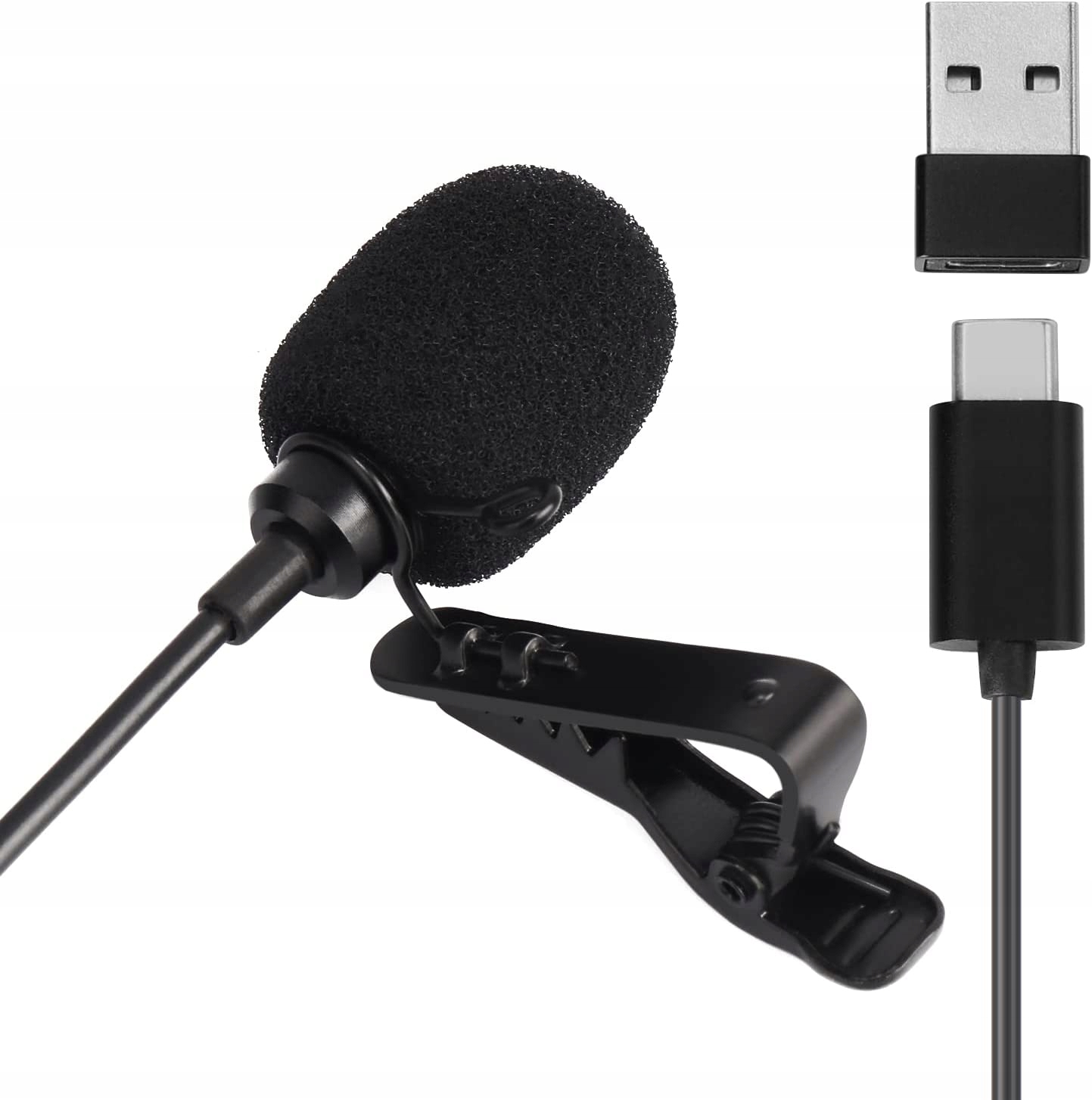 

Mikrofon krawatowy dookólny Usb C Daffodil MCP150