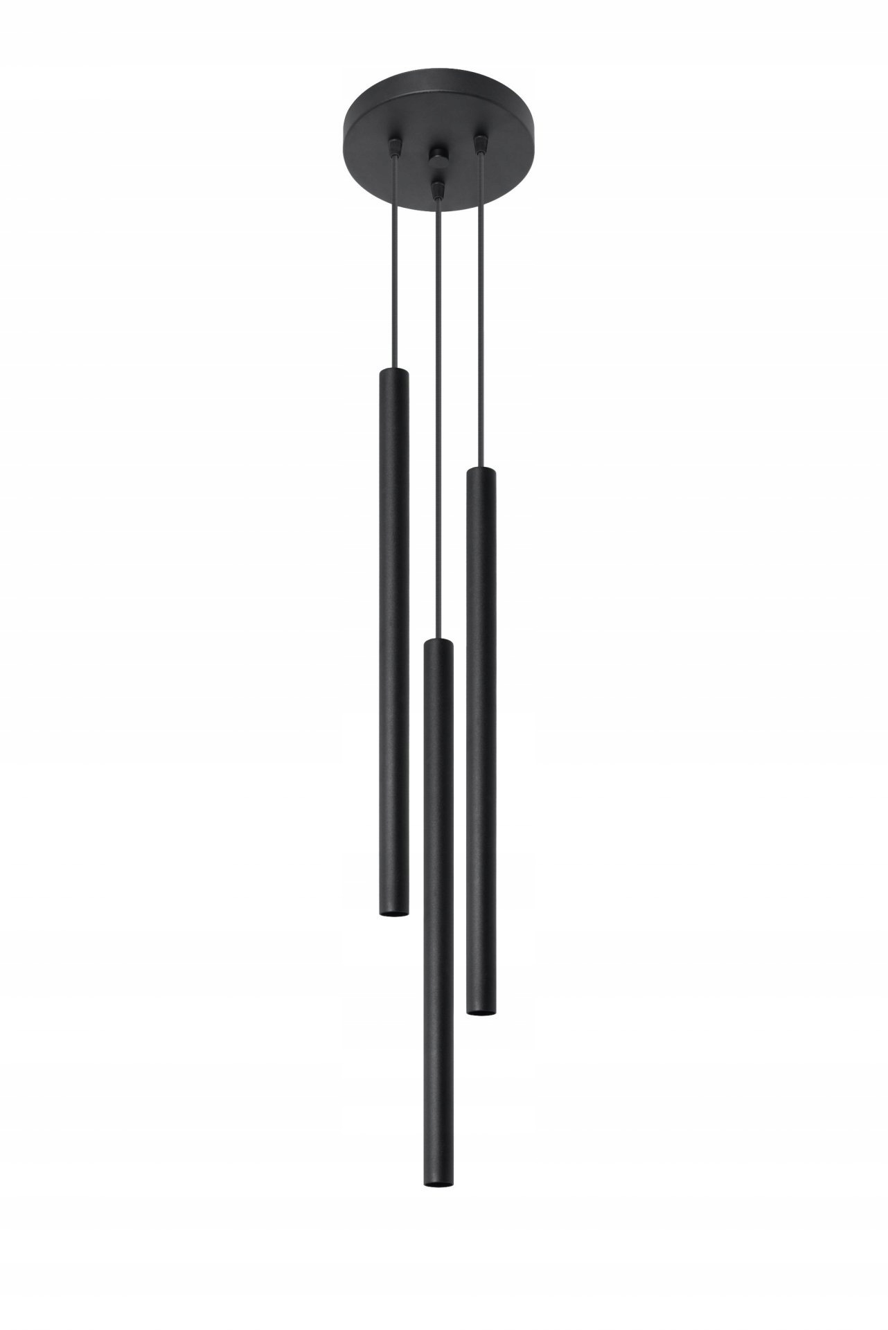 Závesná lampa Pastelo 3P čierna SL.0471 Sollux
