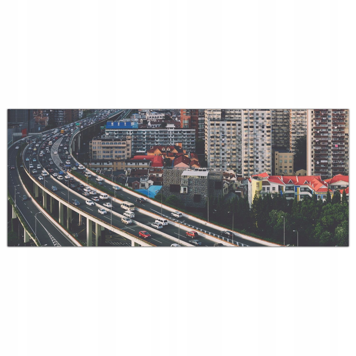 

Obraz na szkle Foto Shanghai Droga Miasto 125x50