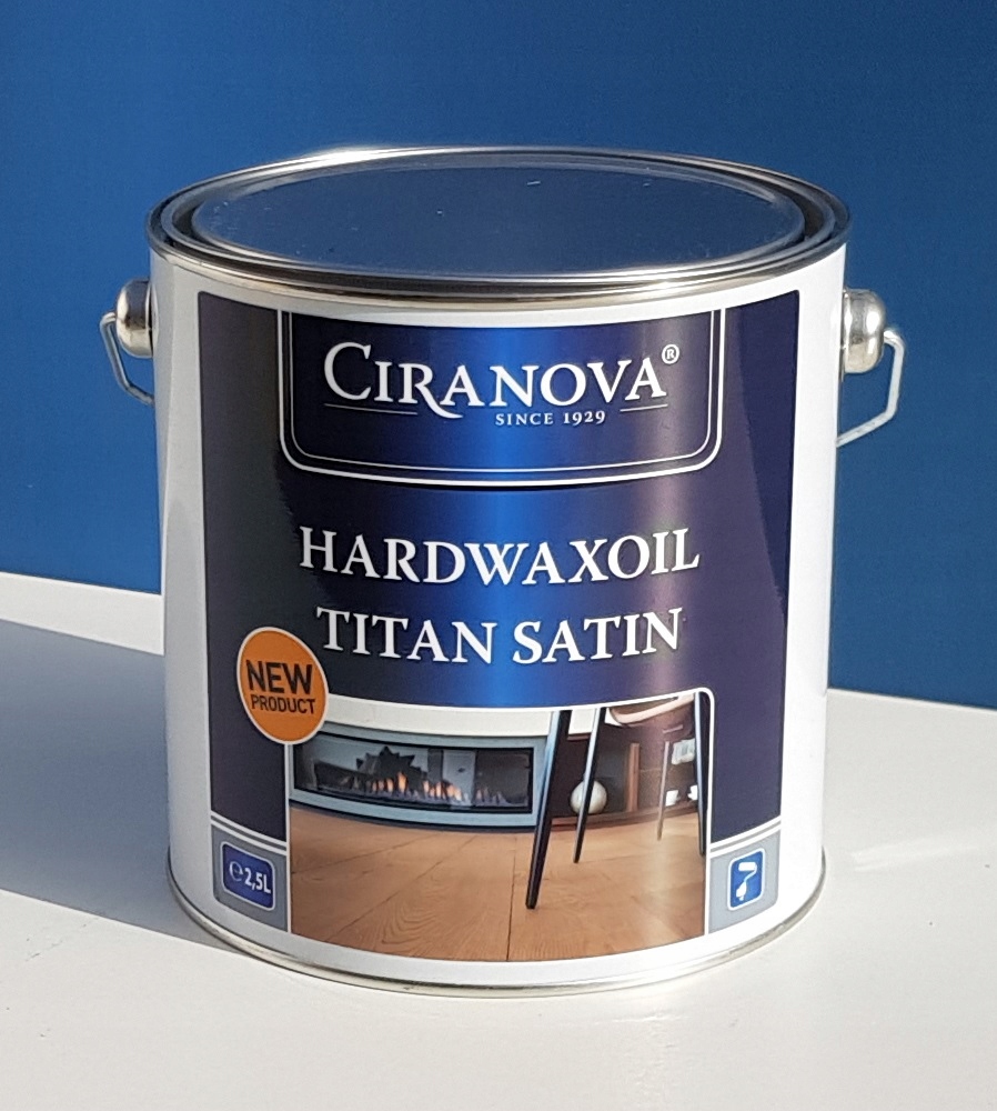 Ciranova Hardwaxoil Titan Satin 2,5l bezbarwny