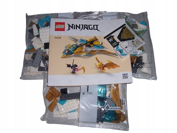

Niekompletne Lego Ninjago 71770 bez figurek