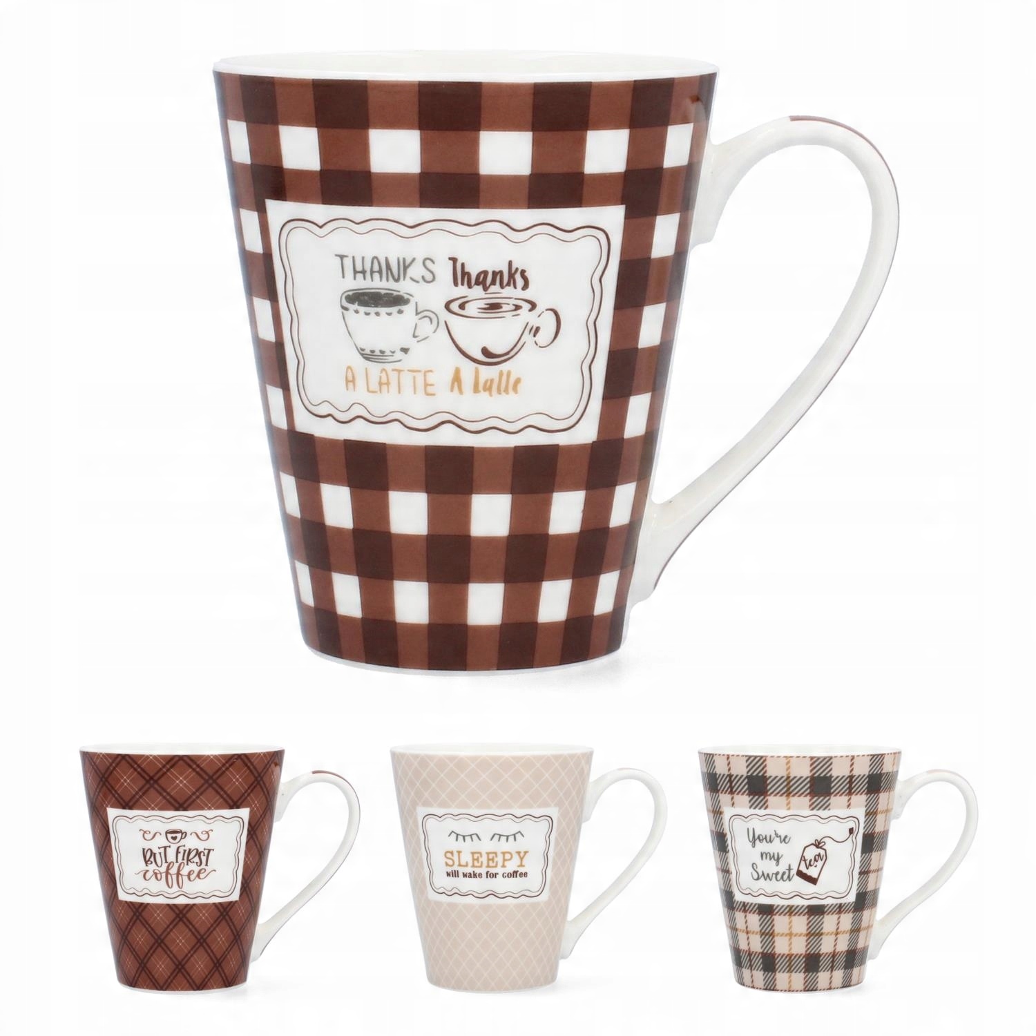 

Kubek Porcelanowy 380 ML Z Nadrukiem Prezentowy