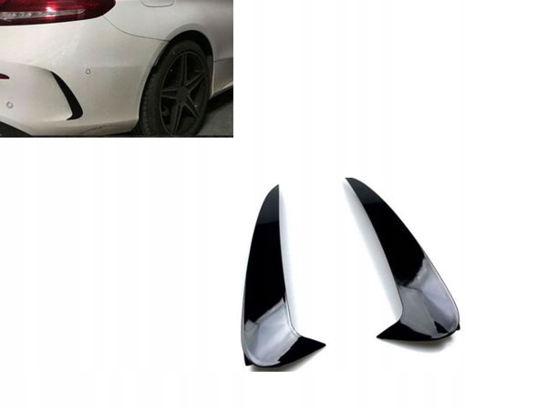 Dokładki Mercedes C Klasa W205 14-18 Wloty AMG