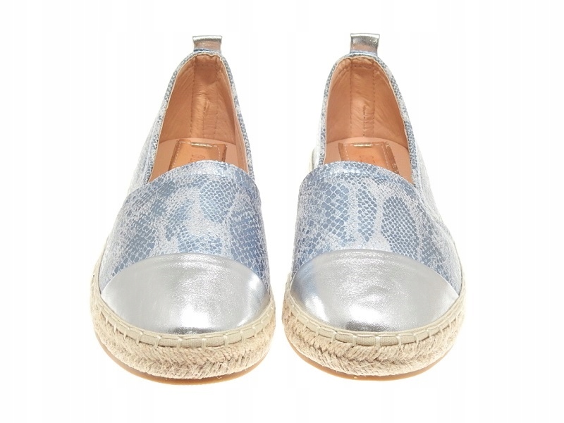 DAMSKIE ESPADRYLE TENISÓWKI A670-ESP-1 Blue r.37 Rozmiar 37